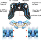 Amicool Remote Control RC Car All Terrain, 4WD 360°Rotation Stunt Car Offroad RC Vehicle with LED, 2.4GHz Car Radio Control Crawlers for Kids 6-12 Years